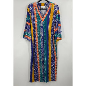 Periphery Usherwood Housecoat Loungewear 80s Vintage MuMu Night Gown Medium